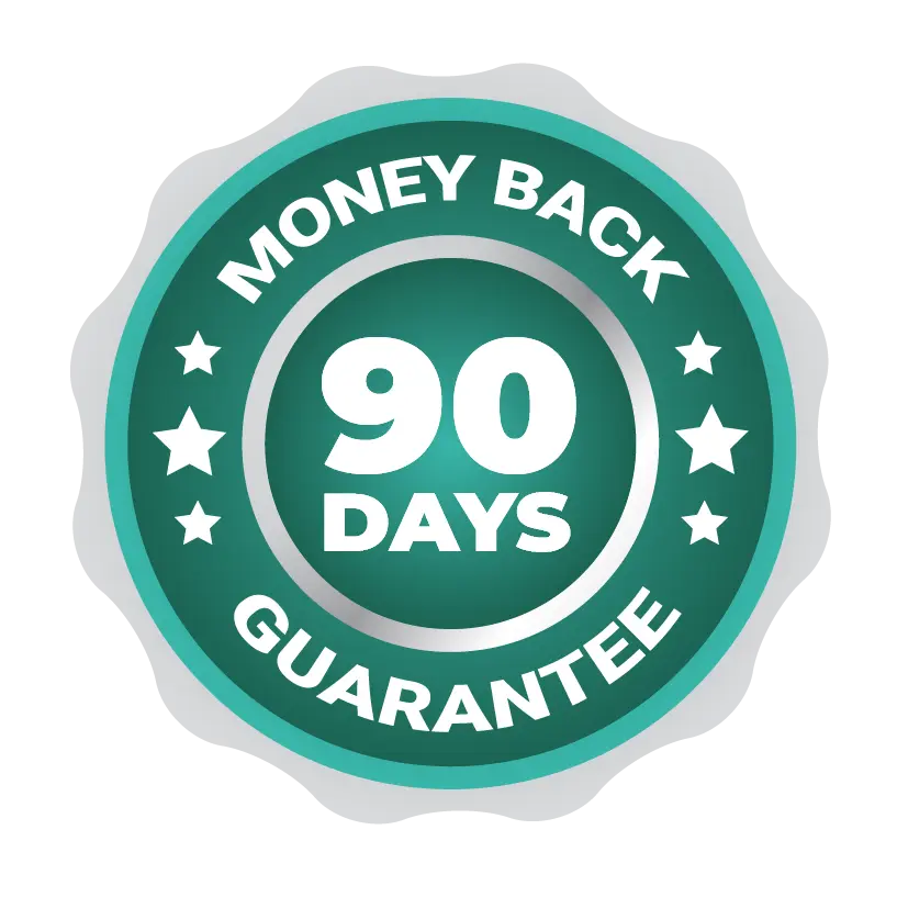 90 Day Satisfaction Guarantee for BrainLive  Supplement